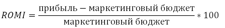 Коэффициент возврата инвестиций в маркетинг