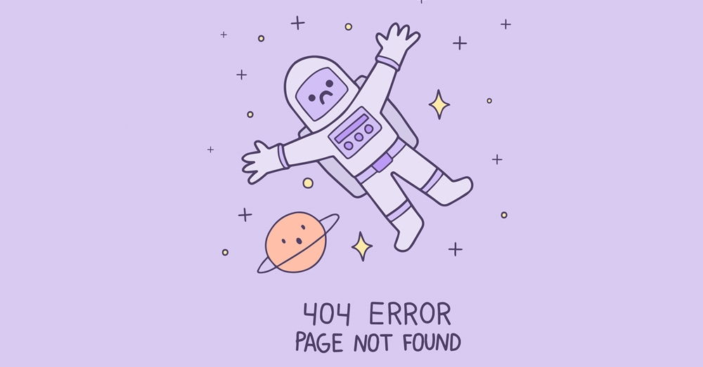 Пример страницы 404