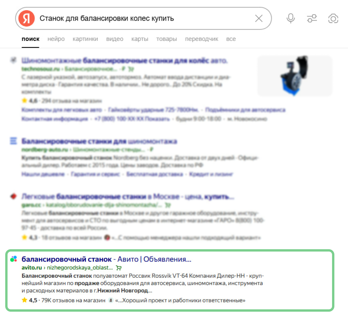 Проверка целевых запросов